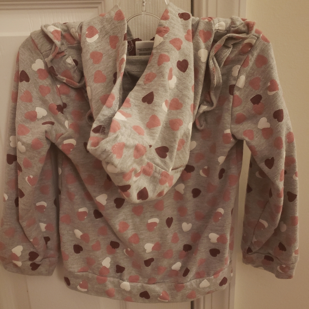Hoodie with hearts